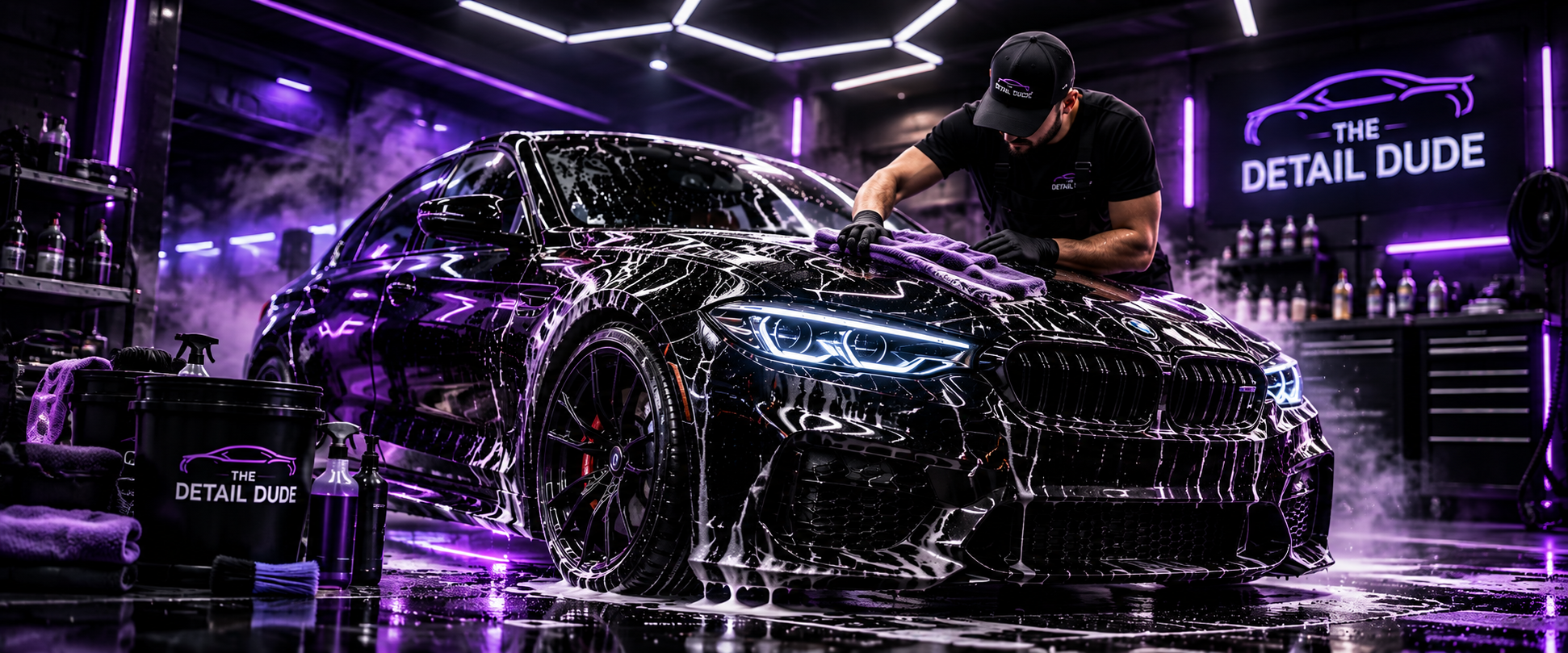 Professional car detailing